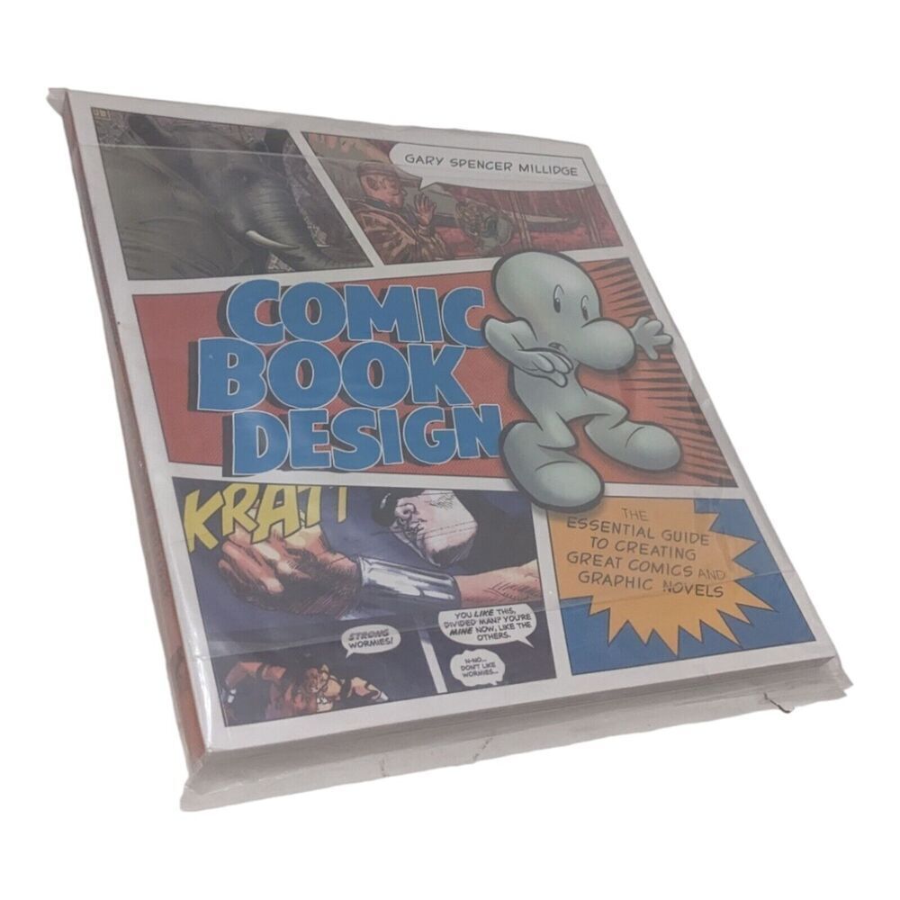 COMIC BOOK DESIGN: THE ESSENTIAL GUIDE TO CREATING GREAT By Gary Spencer NEW